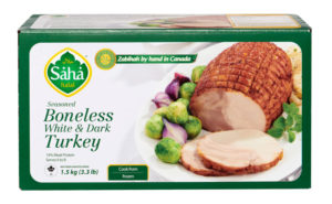 Saha Halal Seasoned Boneless White & Dark Turkey