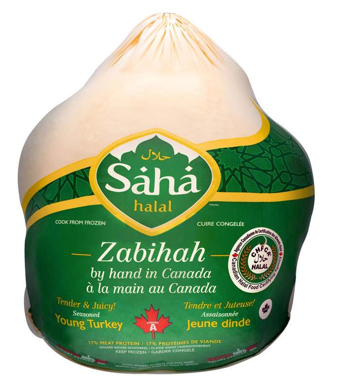 Saha Halal Fresh Whole Turkey
